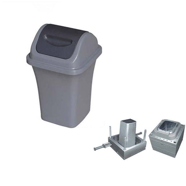 Plastic Trash Can Injection Mold